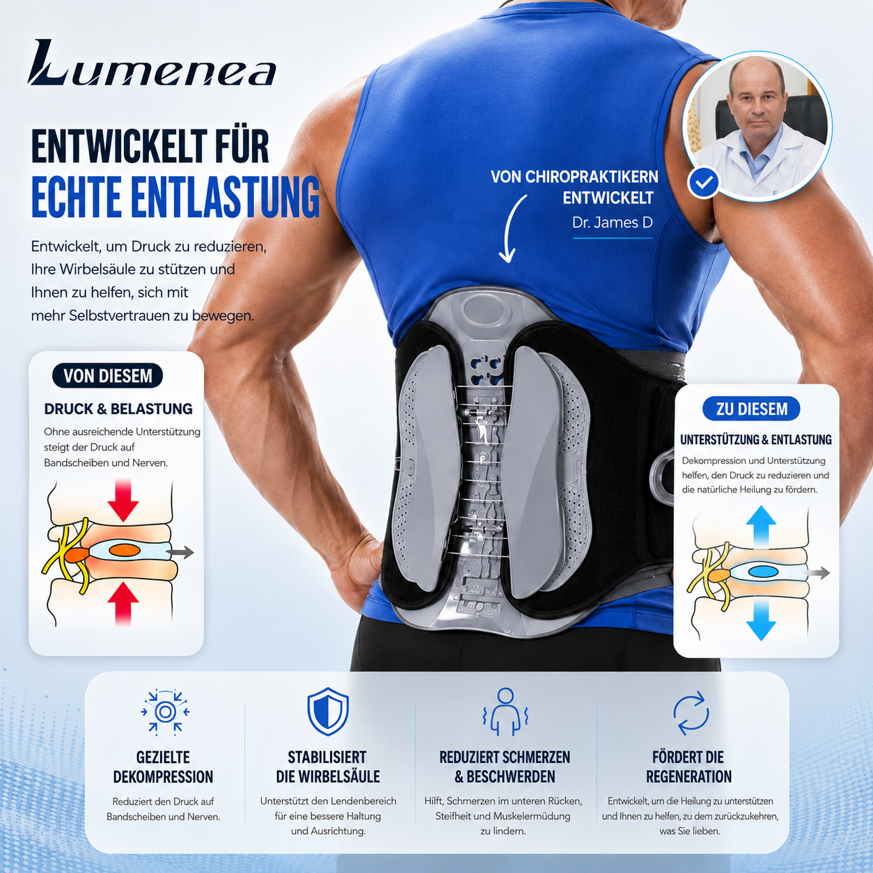 Lumenea™ Rückenstütze
